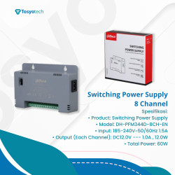 DAHUA - SWITCHING POWER SUPPLY, DH-PFM344D-8CH-EN
