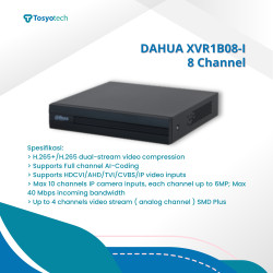 DAHUA - 8 CHANNEL PENTA-BRID 1080N/720P COOPER 1U 1HDD WIZSENSE DIGITAL VIDEO RECORDER, DHI-XVR1B08-I